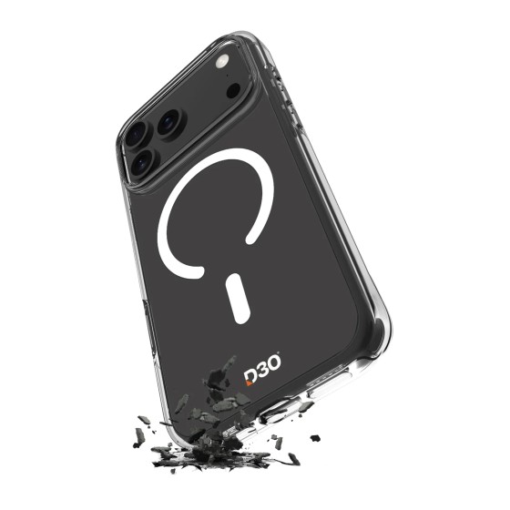 Cover Impact Clear D3O® Bio per iPhone 17 Pro Max